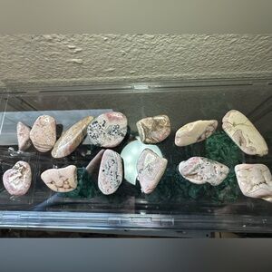 Polished Rhodochrosite Stone Collection